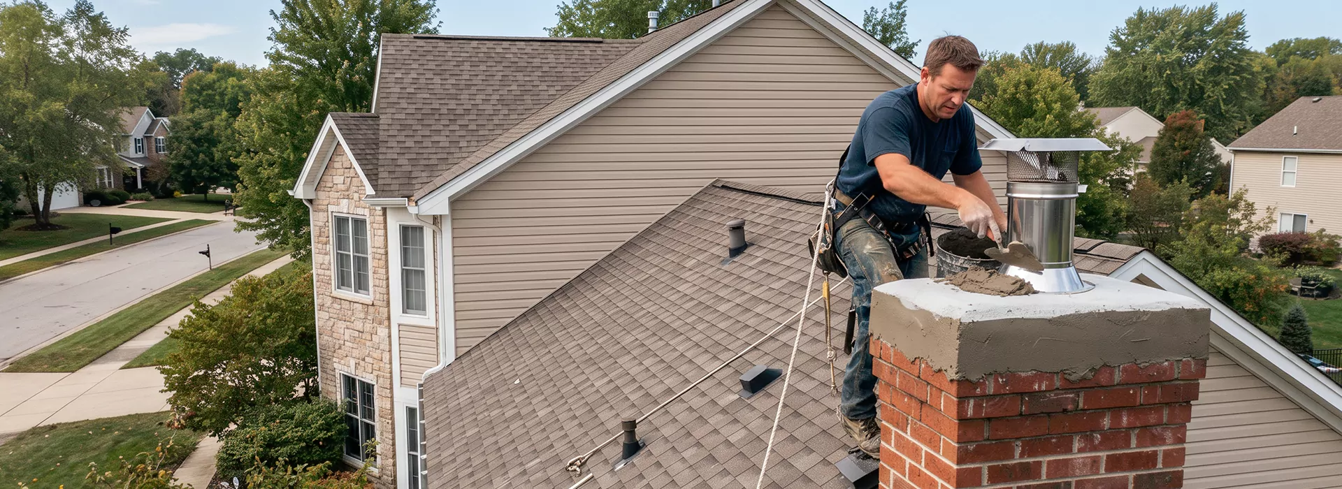 Chimney Crown Installation Kyle, TX