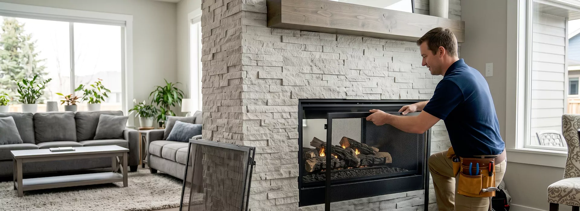Fireplace Screen Replacement Kyle, TX