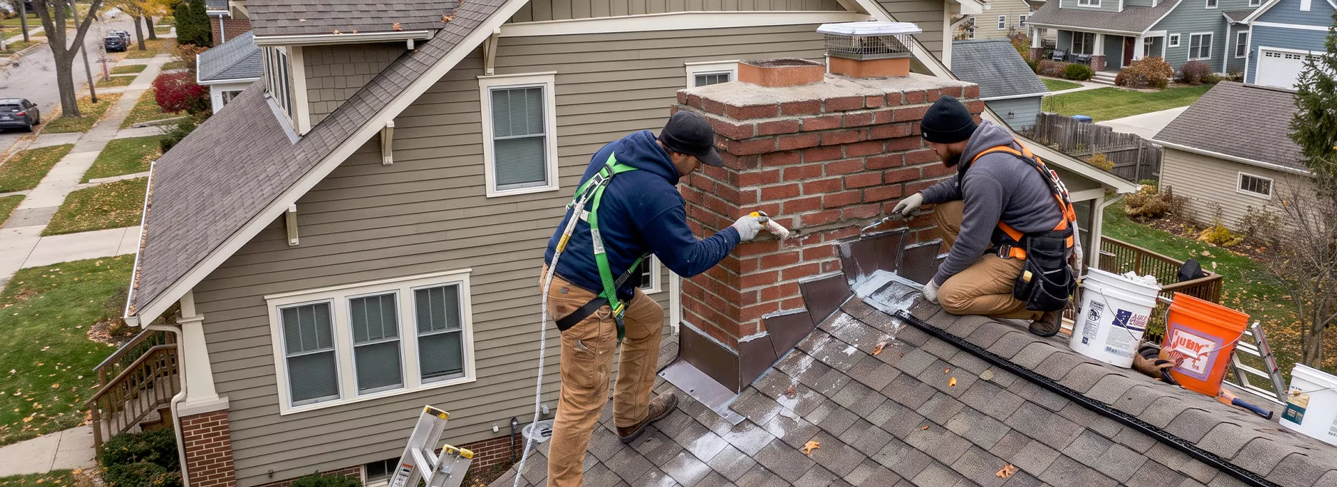 Leaking Chimney Repair in Kyle, TX