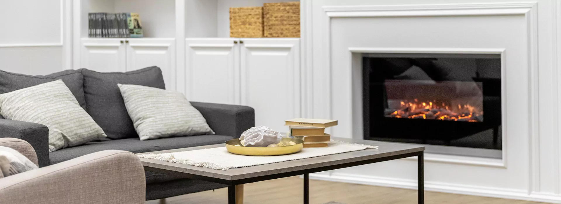 Modern Fireplace Design in Kyle, TX