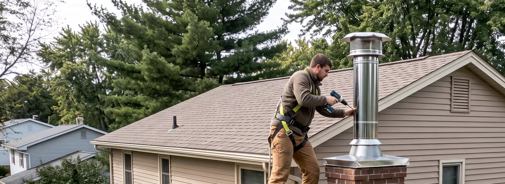 Wood Stove Chimney Services Kyle