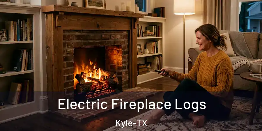 Electric Fireplace Logs Kyle-TX