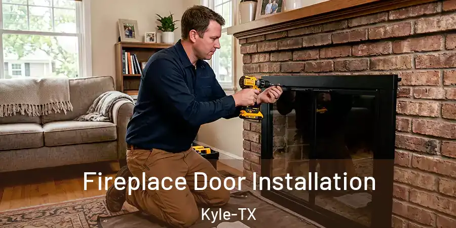  Fireplace Door Installation Kyle-TX