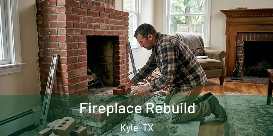 Fireplace Rebuild Kyle-TX