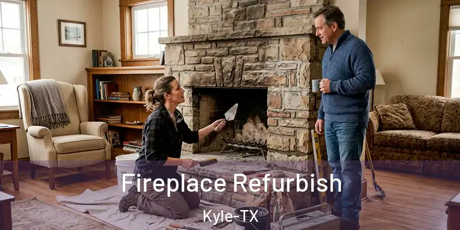 Fireplace Refurbish Kyle-TX