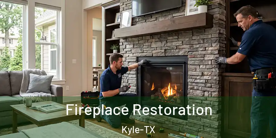 Fireplace Restoration Kyle-TX