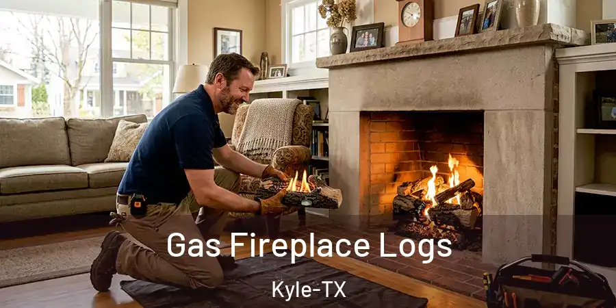Gas Fireplace Logs Kyle-TX
