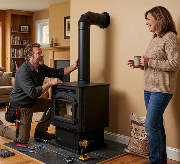 Certified Pellet Fireplace Installation Company: Your Local Pellet Stove Fitting Team in Kyle, TX