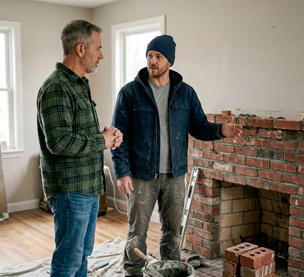 Why Kyle Homeowners Choose Our Brick Fireplace Installation Team?
