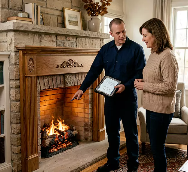 Why Kyle Homeowners Choose Our Electric Fireplace Logs Team?