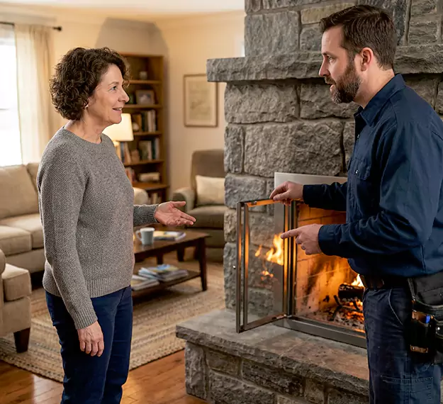 Why Homeowners Choose Our Fireplace Door Installation Team in Kyle, TX?