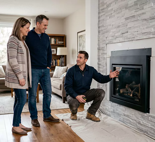 Why Kyle Homeowners Choose Our Fireplace Insert Installation Team?