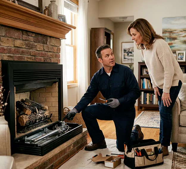 Why Kyle Homeowners Choose Our Gas Fireplace Repair Team?