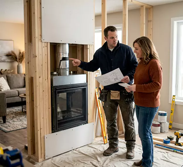 Why Kyle Homeowners Choose Our Prefab Fireplace Installation Team?