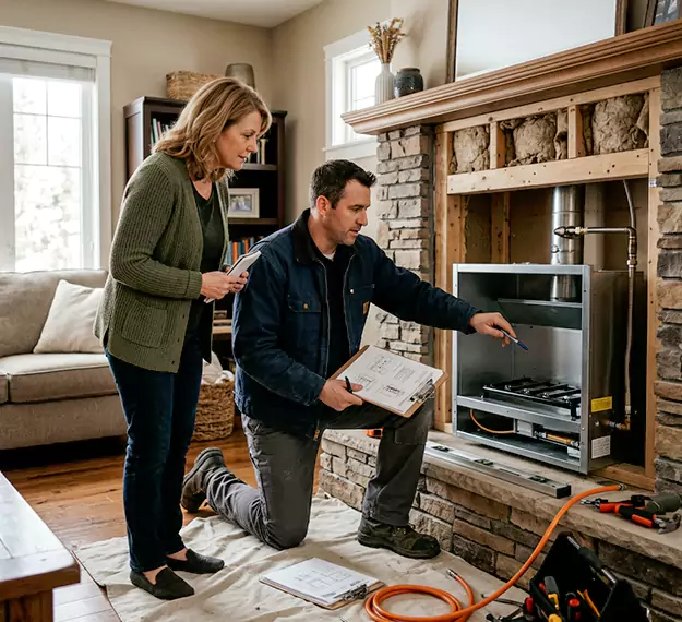 Why Kyle, TX Homeowners Choose Our Propane Fireplace Installation Team?