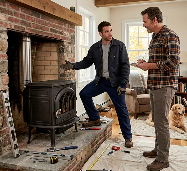 Why Kyle Homeowners Choose Our Wood Stove Installation Team?
