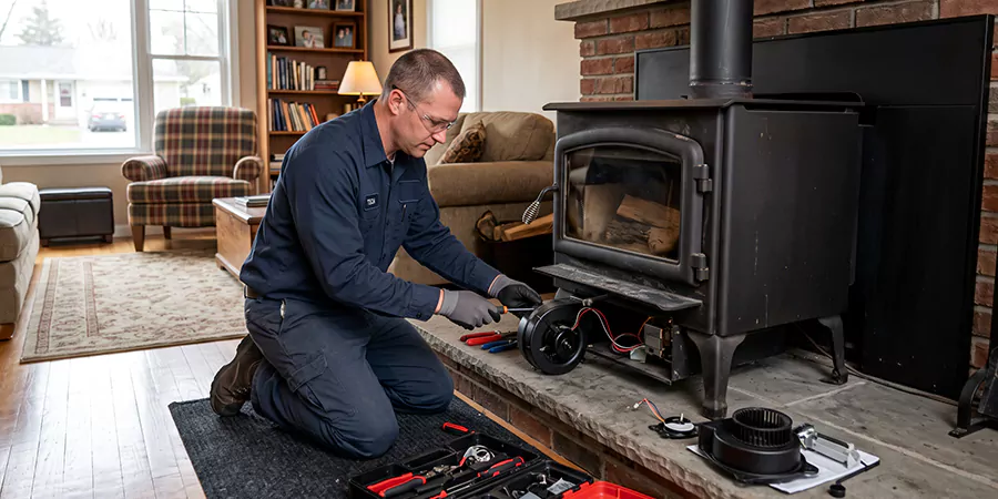 Wood Stove and Gas Fireplace Fan Repair Kyle