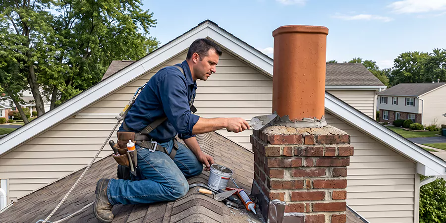 Chimney Pot Leak Repair Kyle