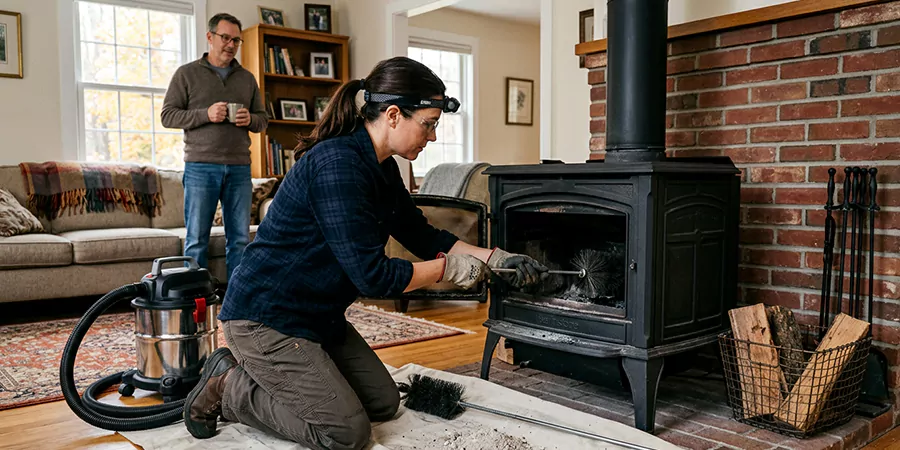 Wood Stove and Pellet Stove Cleaning Service Kyle