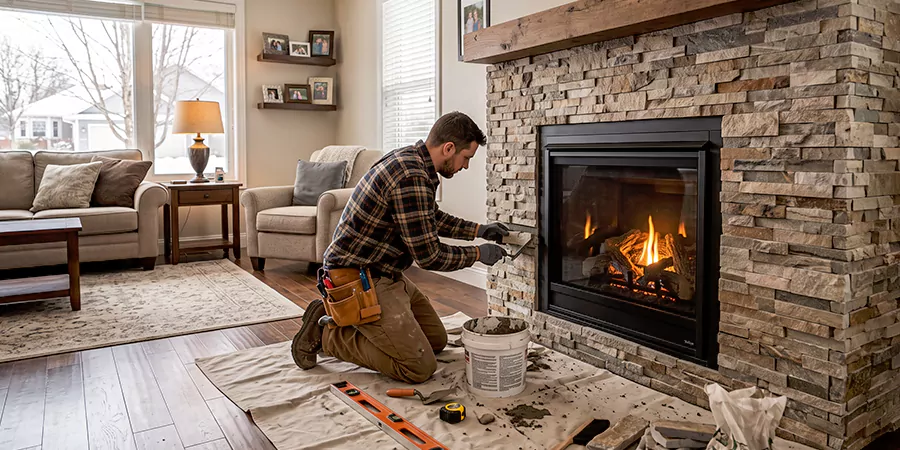 Fireplace Refacing Contractors Kyle