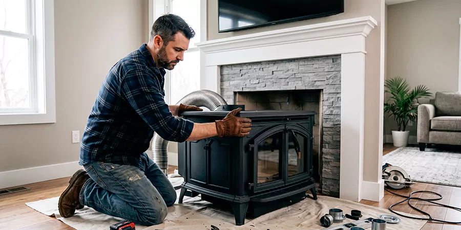 Cast Iron Fireplace Insert Installation Kyle