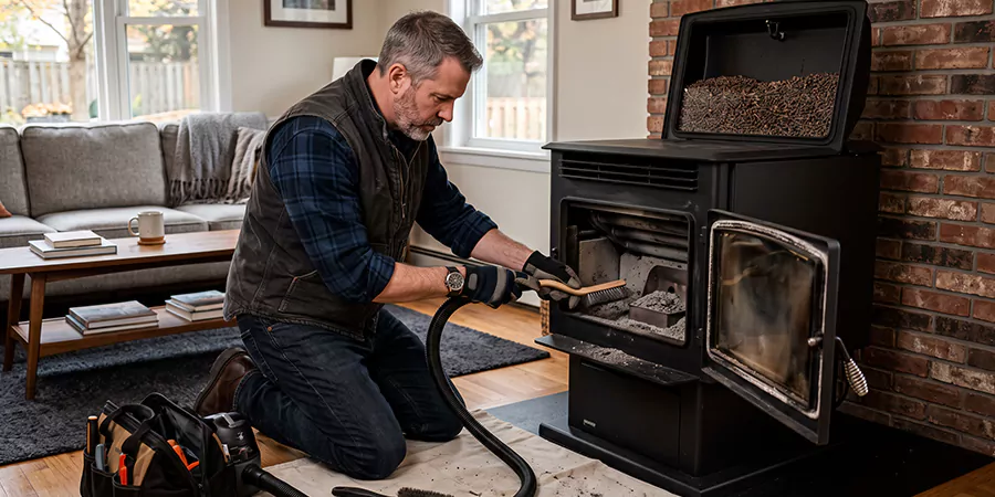 Pellet Stove Maintenance Kyle