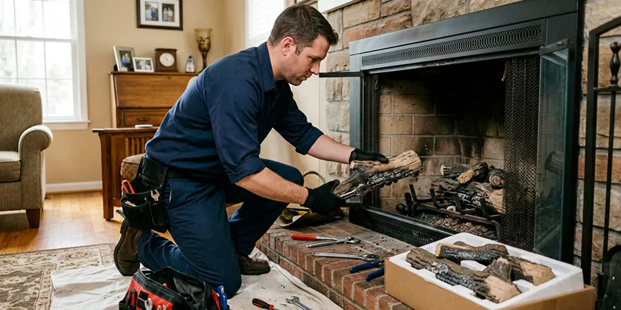 Ventless Gas Log Replacement Kyle
