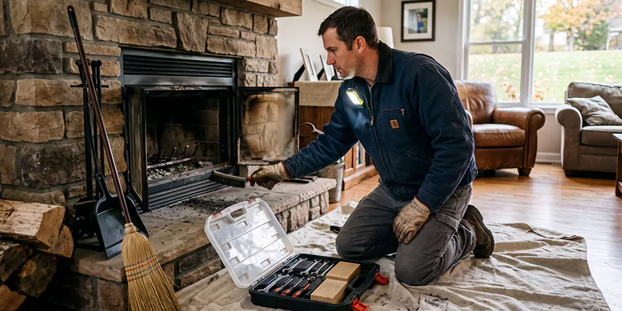 Wood Fireplace Repair in Kyle