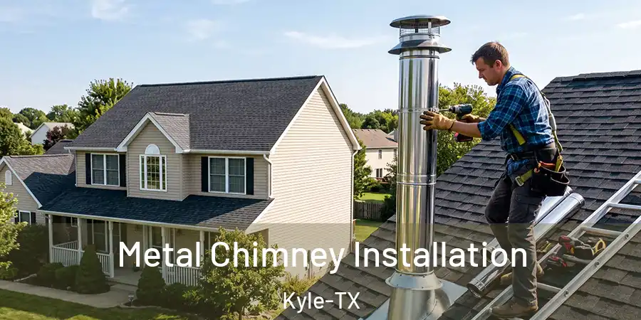 Metal Chimney Installation Kyle-TX